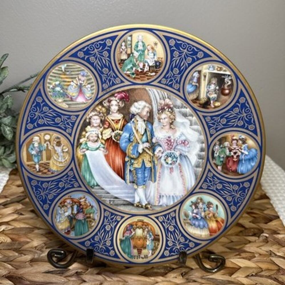 Franklin Porcelain Cinderella Plate Pauline Ellison Haviland Limoges 1978 COA